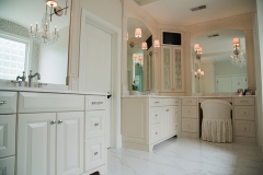 Master Bathroom with Marble Floor