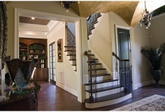 Custom Millwork in Entry